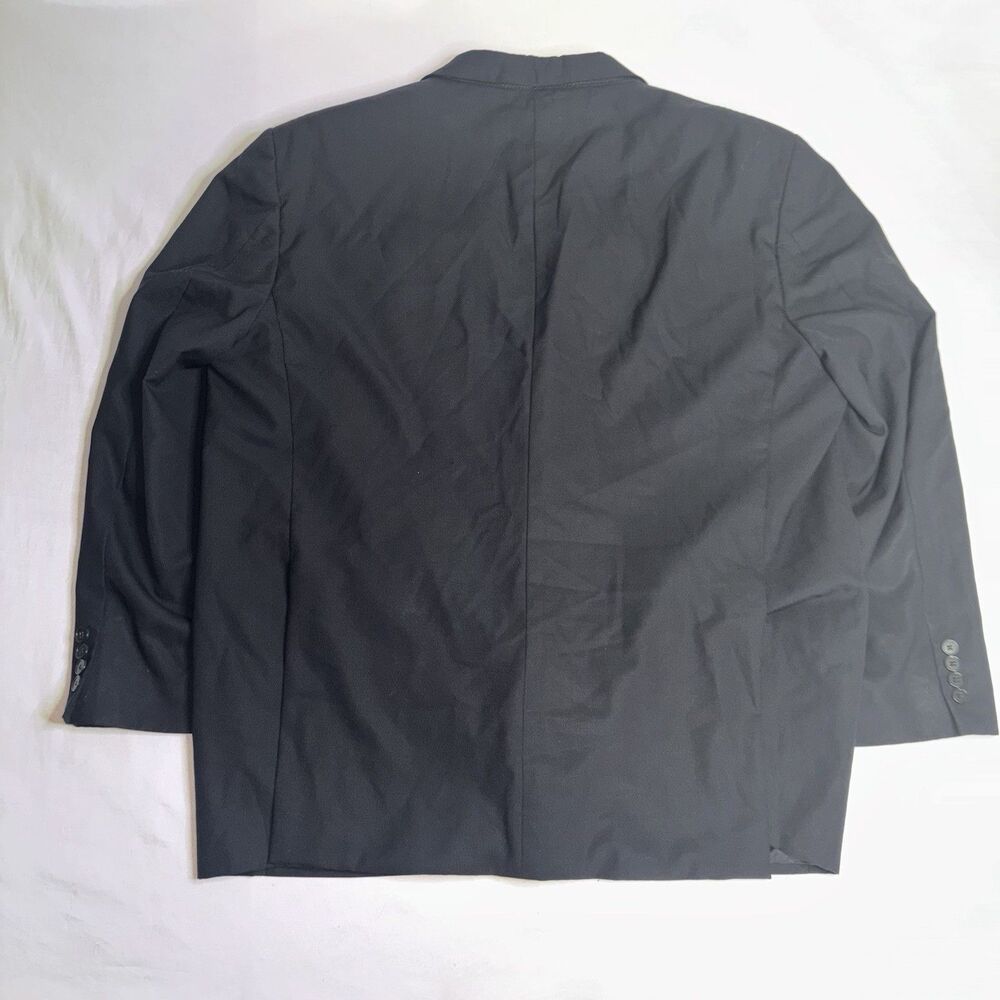 Joseph Abboud Collection Navy Blue Wool Blazer Union Made in USA Nordstrom - Picture 3 of 9